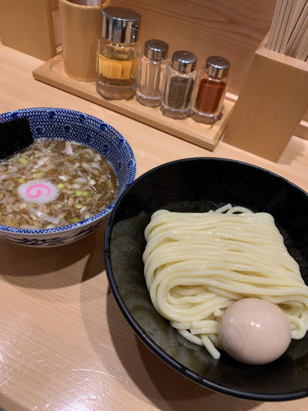 「つけ麺（中）+味玉」@頑者の写真