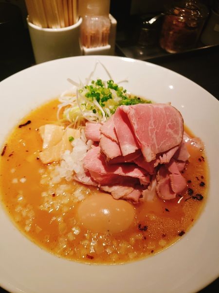 「濃厚中華そば(830)低温チャー増し増し(400)」@中華そば 十目一八食堂の写真