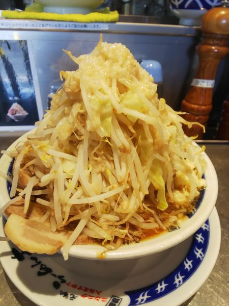 「ラーメン ヤサイ増し、カラメ、アブラ、ニンニク少し」@らーめん大 蕨店の写真