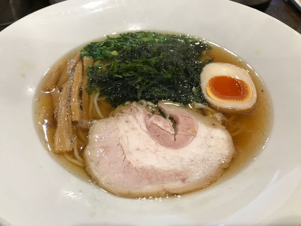 「【限定】羅臼昆布醤油らーめん　850円」@麺王道 勝の写真