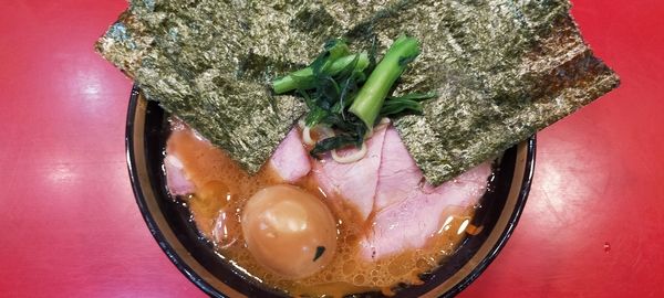 「チャーシューメン」@家系総本山 ラーメン吉村家の写真
