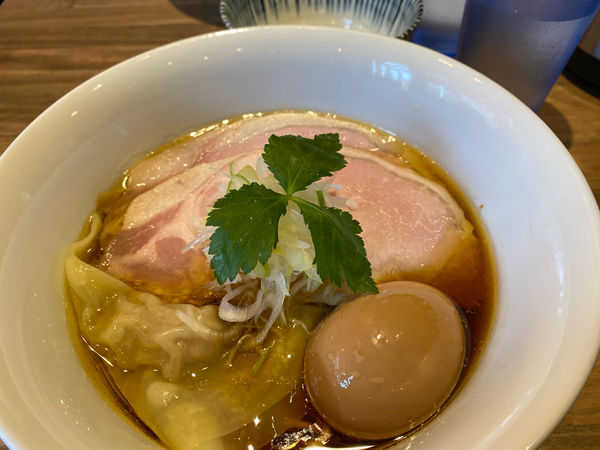 「特製中華そば」@中華そば 麺壁九年 本店の写真