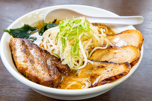 「味噌角煮チャーシュー」@ラーメンとん太 大原店の写真