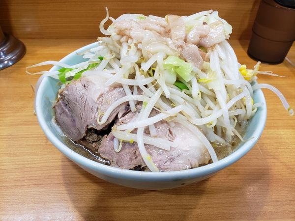 「プチ　ヤサイアブラ」@ラーメン二郎 八王子野猿街道店2の写真