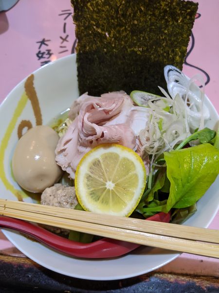 「凛々しい特製カルピスバターまぜソバ」@らーめん凛々の写真