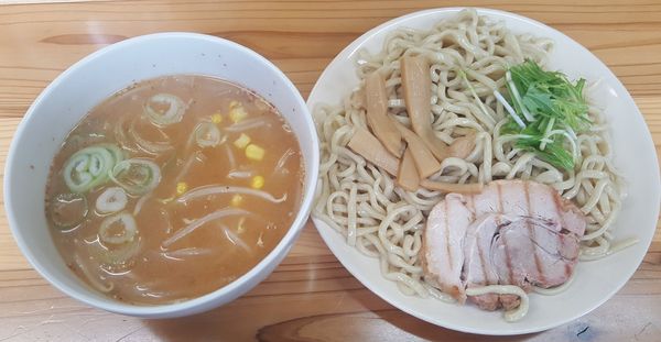 「味噌ラーメンをつけ麺に変更」@江刺家 五大 杉の町店の写真