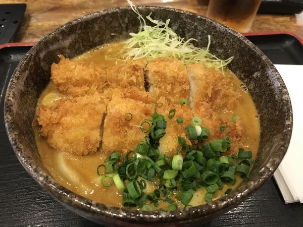 「濃厚ささみカツカレーうどん（辛口）￥950」@四方吉の写真