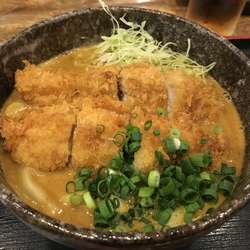 濃厚ささみカツカレーうどん（辛口）￥950