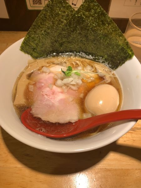 「煮干し味玉」@中華そば みやざきの写真