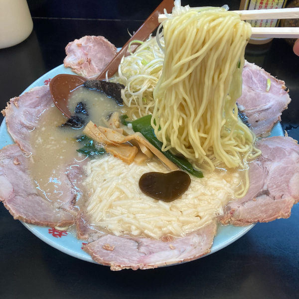 「ネギとろチャーシューメン」@壱発ラーメン 相模原店の写真