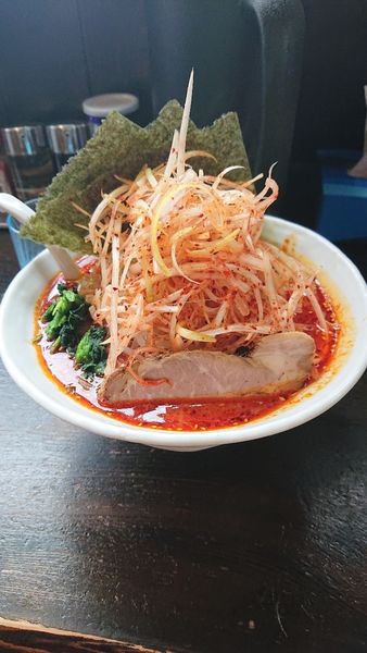 「辛味噌ネギラーメン中盛り もやしトッピング」@ラーメン 一遊の写真