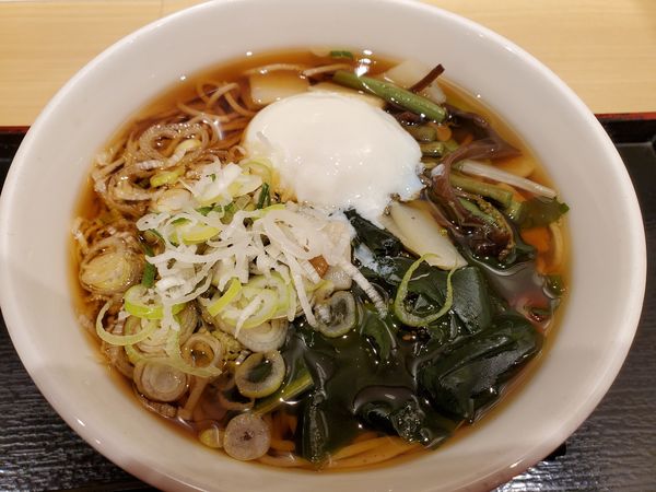 「朝食そば390円」@いろり庵きらく 八王子店の写真