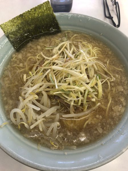 「ねぎラーメン中盛」@ラーメンショップ 緑ヶ丘店の写真