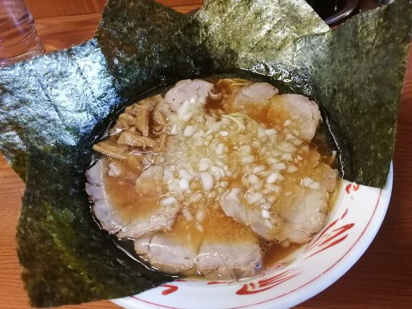 「チャーシューメン¥850＋ノリ増し（クーポン）」@中華そば 吾衛門の写真