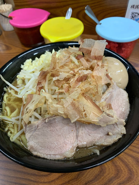 「家郎ラーメンスペシャル(ニンニク)」@横浜家系 龍 福島店の写真