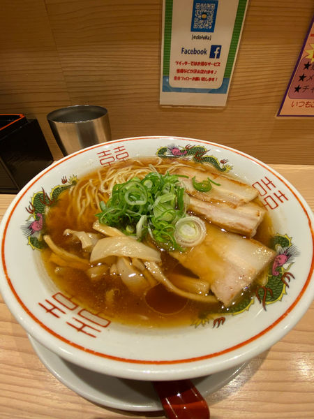 「京都醤油中華そば」@鯛塩そば灯花 本店の写真