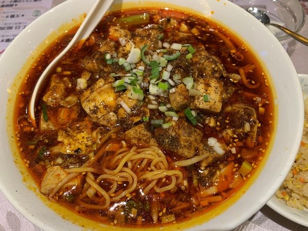 「麻婆麺セット」@中国料理 麻辣四川の写真