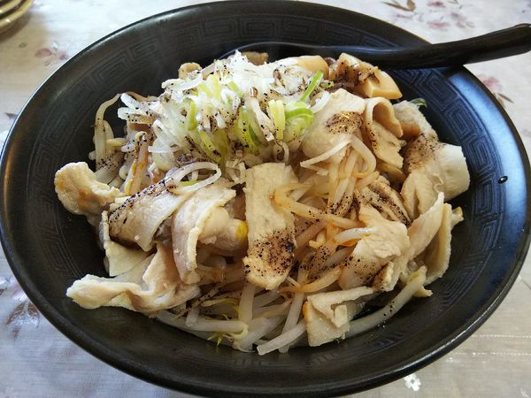 「【限定】まぜスタ　（麺大盛り）」@麺屋さくらの写真