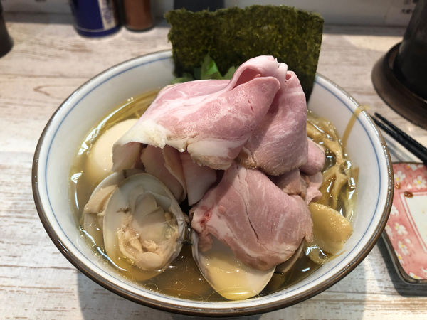 「特製蛤そば」@中華そば 四つ葉の写真