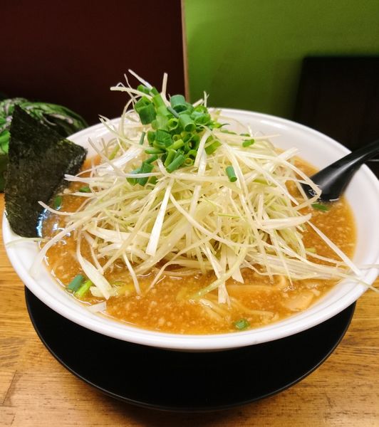 「こってりトロトロ正油(ネギとろみ)大盛」@麺屋てんきの写真