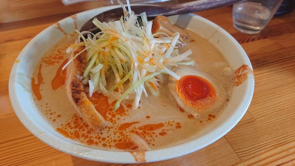 「自家製芝麻醤胡麻味噌麺(限定)」@店内製麺 さくらの写真