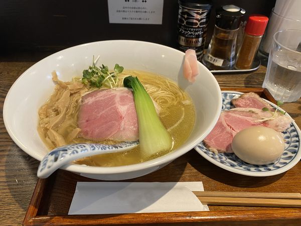 「特製Ra-men塩」@メンドコロ Kinariの写真