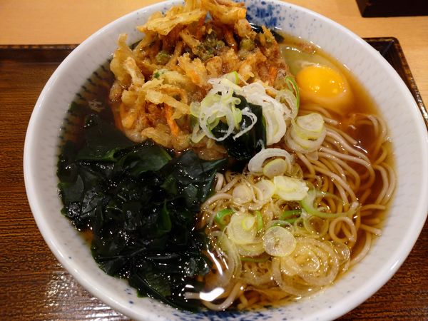 「天玉そば」@しぶそば 大井町店の写真