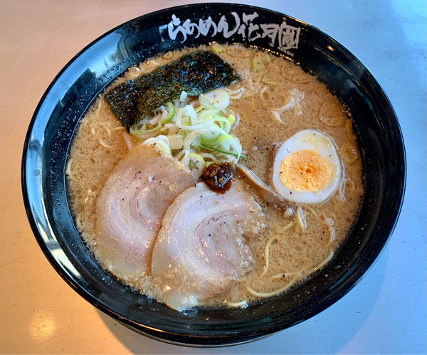 「嵐げんけつらあめん（大盛）」@らあめん花月嵐 西原町店の写真