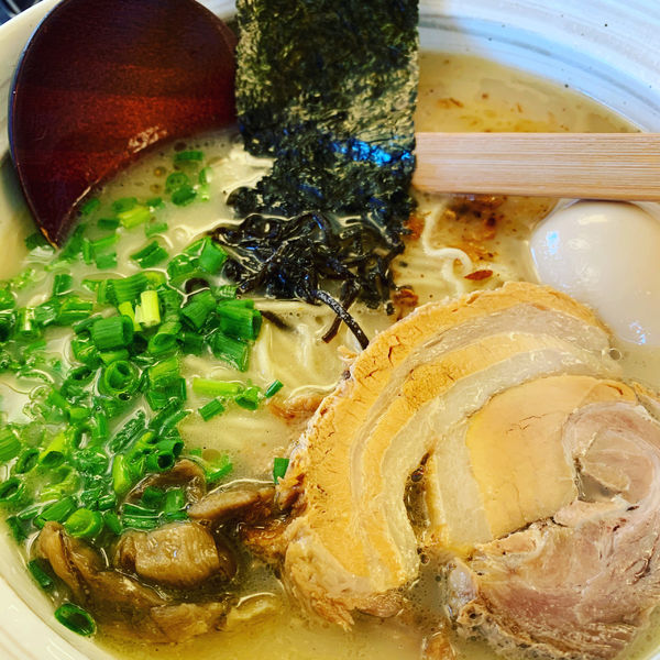 「稲庭中華そば」@鶏そばや 竜神洞の写真