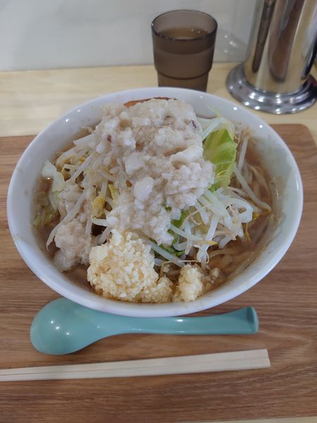 「ラーメン中盛(しょうゆ)300ｇ900円」@らーめん おうかの写真