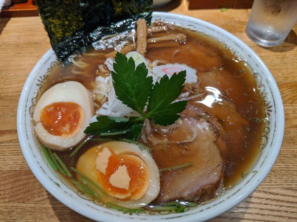 「特製清湯そば」@つけそば 神田勝本の写真