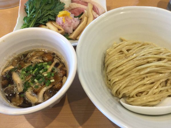 「【秋季限定】鴨と季節の野菜のおろしつけ蕎麦(¥950)」@中華蕎麦 はるの写真