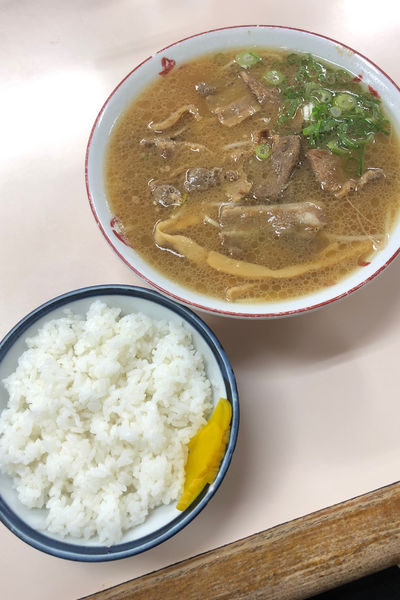 「中華そば 肉入 大盛」@中華そば いのたに 本店の写真