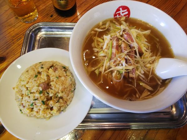 「【限定1日20杯】ねぎそば（小）　950円」@中華そば まるきの写真