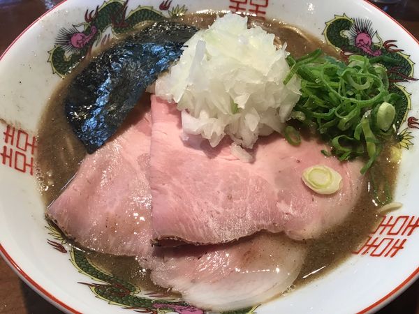 「煮干強者（醤）800円」@喜元門 本店の写真