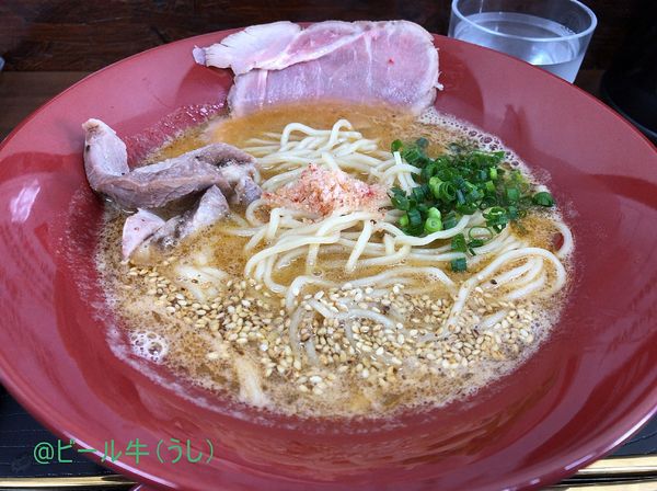「海老味噌拉麺(890円)」@えびそば金行 豊春店の写真