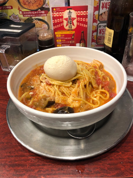 「ジャグリアン(秋限定)」@豚骨ラーメン じゃぐら 高円寺店の写真