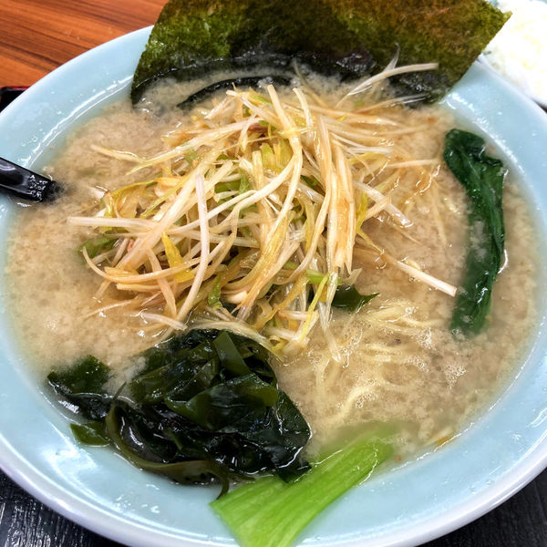 「ネギラーメン（カタメ コッテリ）760円」@ラーメンショップ 城東店の写真