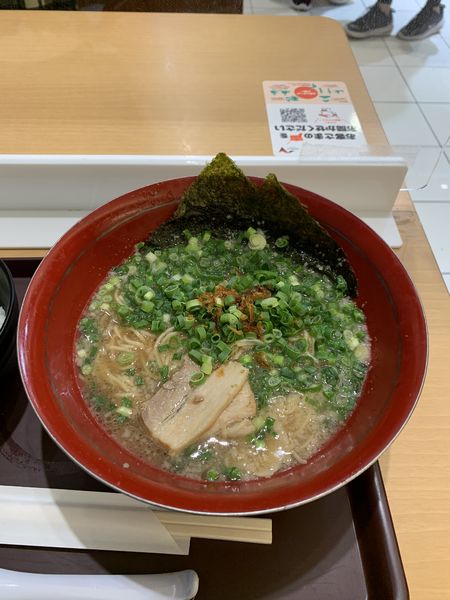 「ねぎラーメン」@ラーメン専門店 ザボン 海老名SA上り店の写真