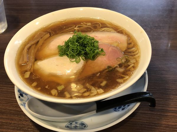 「煮干しらぁ麺」@らぁ麺 紫陽花の写真