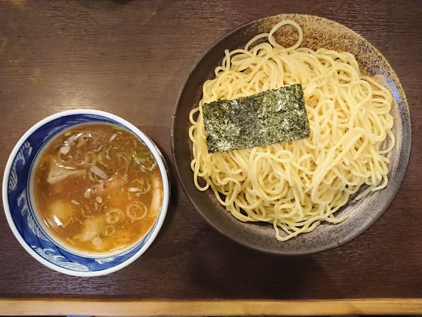 「ミックスわんたんつけめん（醤油）」@麺屋 はやしまるの写真