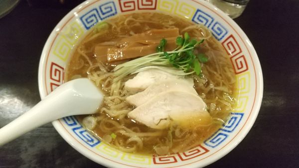 「追い鰹塩鶏そば（ゲリラ限定）900円」@づゅる麺 池田の写真