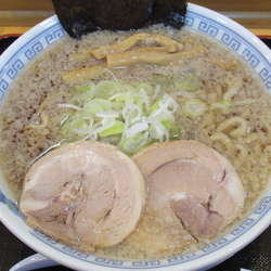 煮干し中華・太麺・普通（こってり）（750円）