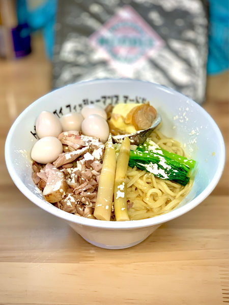 「潮まぜそば」@Tokyo Bay Fisherman's noodleの写真