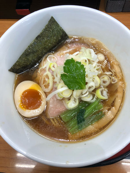 「鰹武士醤油麺 800円」@支那そば 天下ご麺 淡海店の写真