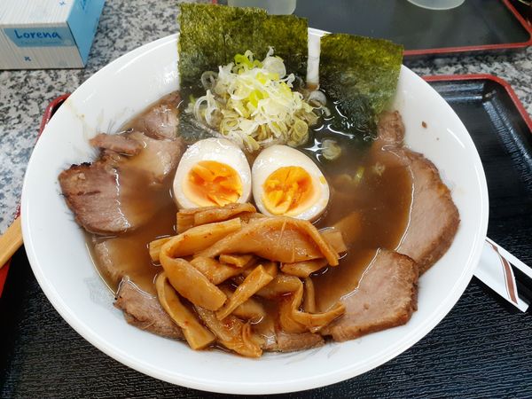 「チャーシューメン、大盛」@お食事処 一番の写真