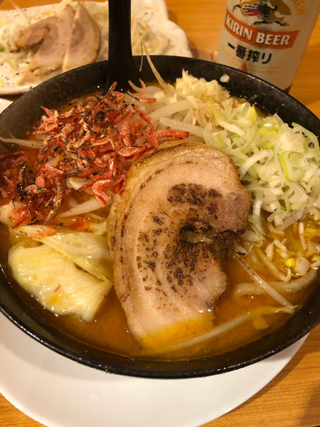 「海老みそらーめん」@橋本食堂の写真