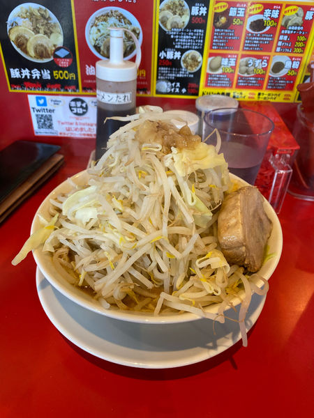 「ラーメン(超極太麺)」@ボディブローの写真
