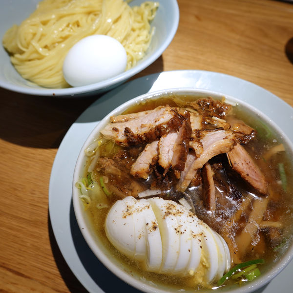 「もりチャーシュー（並）1,150円 + 茹で卵（クーポン）」@えっちゃんラーメン。 田町店の写真