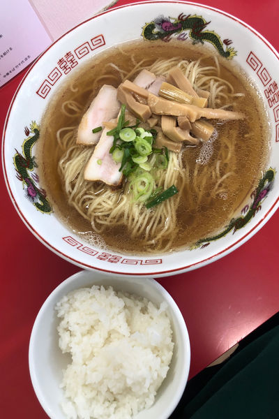 「中華そば 麺大減 メンマ増し」@中華そば 竹千代の写真